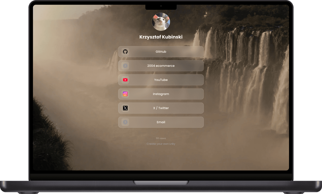 Lnky dashboard preview
