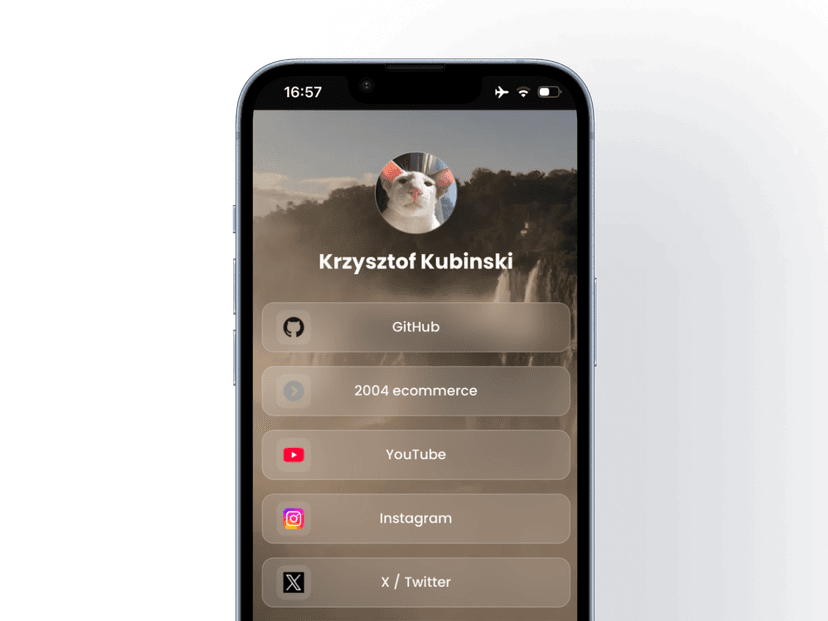 Lnky profile preview